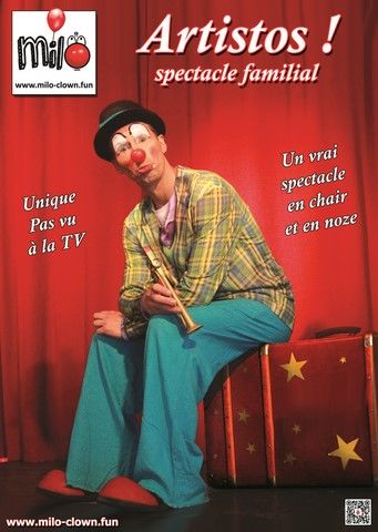 Milo SMIL Clown Charente Aquitaine